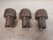 3 Qty Mueller Low Pressure Line Stopper Fittings A-105K 250 PSI 3/4