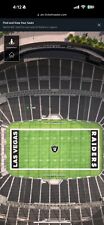 Las Vegas Raiders Tickets Section C109 Row 4 Seat 11-14 (Selected Games) picture