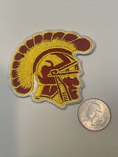 USC SOUTHERN CAL TROJANS Vintage Embroidered Iron On Patch  2.5” X 2.5” picture