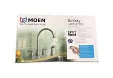 MOEN Banbury High-Arc 2-Handle Standard Kitchen Faucet Stainless picture