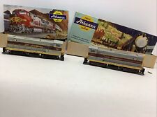 Vintage Athearn HO Scale Train Switcher Locomotives -Erie Lackawanna #627 & 617 picture