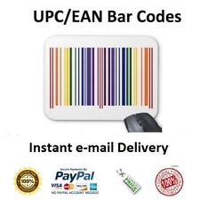 100 Pcs Barcodes Product ID Numbers for Amazon UPC EAN CODES picture