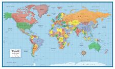World Classic Elite Wall Map Mural Poster: Paper or Laminated picture