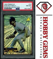 DON MATTINGLY PSA 8 1994 Pinnacle Museum Collection #23 picture