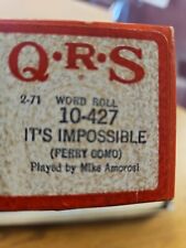 QRS Player Word Roll #10-427 