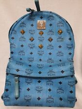 AUTHENTIC MCM Visetos  Blue  Color Backpack picture