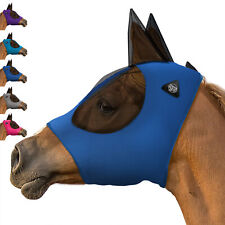 Lycra Horse Fly Mask, Breathable Fabric, Mesh Eyes & Ears, UV Protection picture