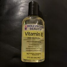 Hollywood Beauty Vitamin E Premium Oil Prevents Dryness 2 FL Oz New Exp: 5/2027 picture