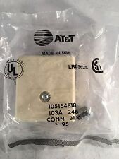 AT&T Ivory Connector Block 105164818, Lot of 5 picture