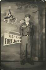 Fort Jackson South Carolina SC U S Army Soldier Portrait B/W Photo picture