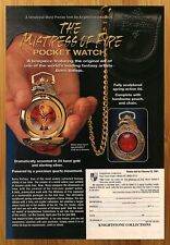 2000 Boris Vallejo Mistress of Fire Pocket Watch Print Ad/Poster Fantasy Art 00s picture