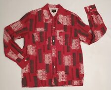 Rare 1950s Style Japanese Reproduction Men's Shirt .Groovin' High. picture