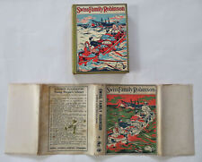 Swiss Family Robinson Children's Story 1899 pictorial book w/ dust jacket picture
