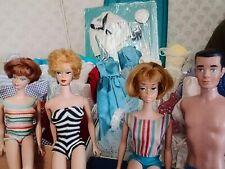 Vintage Barbie,Lot,1958,AG,Bendable,Legs,4,Doll's,Clothes,Japan,Heels,Accessory picture