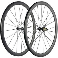 Discount 700C Factory Sale Carbon Wheelset Clincher 38mm Carbon  Wheel Road Bike picture