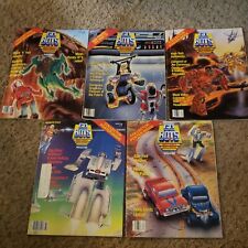 (5) 1986 Spring, Summer, Fall,  Winter & Winter 87  Go Bots Magazines  picture