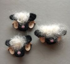 Valais Blacknose Sheep Brooch, needle felted brooch, cute sheep brooch picture