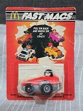 Vintage 1985 McDonald's Fast Macs Hamburglar~ Pull Back & Go Car picture