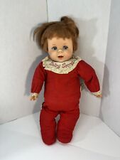 Vintage 1965 Mattel Baby Secret Whisper Doll Talking Mouth Moves SEE VIDEO picture