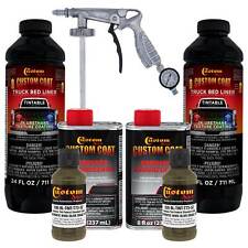 Authentic WWII Olive Drab Urethane Spray-On Truck Bed Liner, 2 Qt Spray Gun Kit picture