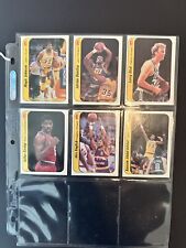 1986 Fleer Basketball Stickers Lot picture