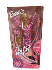 VERY RARE 2002 Stylin Hair Barbie Doll-New in Box picture