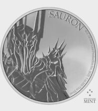 Lot of (4) 2023 Niue Lord of the Rings Sauron 1oz .999 Silver BU Coins picture
