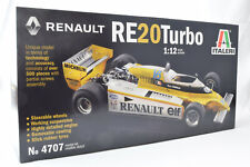 Italeri Renault RE20 Turbo 1/12 Formula 1 F1 Plastic Model Car Kit 4707 picture