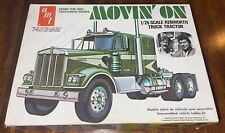 AMT Movin On Kenworth Truck Tractor Model Kit 1:25 Unassembled Complete? 👀 LOOK picture