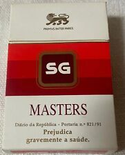 Vintage SG Masters Filter Cigarette Cigarettes Cigarette Paper Box Empty picture