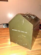 VINTAGE WWII ARMORER'S TOOL CHEST FOR M1 GARAND WW2 TOOLBOX (1939-1945) picture