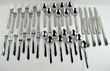41 Pc. Cambridge Stainless Flatware (Outlined Pattern), 8 Pc. Place Settings picture