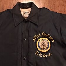Vintage American Legion Insulated Jacket Size Small 80s VFW  picture
