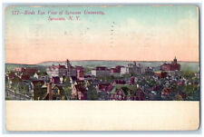 1917 Aerial View Syracuse University Syracuse New York NY Rudolph Bros Postcard picture