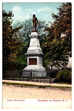 Antique Andre Monument, Tarrytown on Hudson, NY Postcard picture