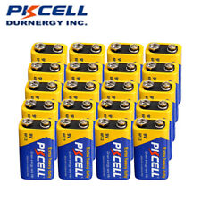 20pcs 9Volt Zinc-Carbon Batteries 6F22 EN22 PP3 ND65V 9V E-BLOC for Microphone picture