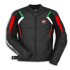 New Ducati Corse C3 Motorcycle Motorbike Leather Biker Jacket For Men's picture