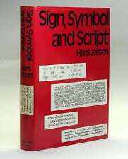 Hans Jensen / Sign symbol and script An account of man's efforts to write 1970 picture