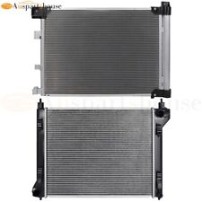 Aluminum Radiator & AC Condenser Cooling Kit For 2013-18 Nissan Sentra 1.8L picture