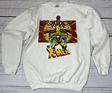 Vintage Mighty Morphing Power Rangers X-Men Sweatshirt Youth Boys 18-20 White picture