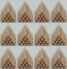 100 Large 5ml Vials, Filled Full of BIG Gold Leaf Flakes LOWEST PRICE ON THE WEB picture