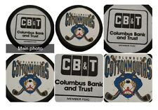 COLUMBUS COTTONMOUTHS  SPONSORED PUCK CB&T FDIC COLUMBUS BANK & TRUST 🇨🇦 picture