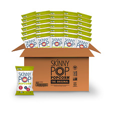 Skinnypop Original Popcorn, Individual Snack Size Bags, Skinny Pop, Healthy Popc picture