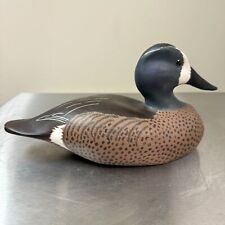 VTG Blue Winged Teal Duck Decoy Mary Carol Larimore BORING WATERFOWL Boring MD 2 picture