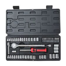 54 Piece 1/4 and 3/8 inch Drive Socket Set,Performance SAE and Metric Socket Set picture