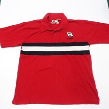 Winner's Circle Polo Shirt Mens XL Red Collared Dale Earnhardt Jr. #8 Budweiser picture