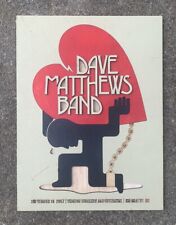 Dave Matthews Band 9/19/2007 Laser Cut Wood Handmade Poster Charlotte NC picture