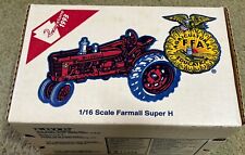ERTL Farmall Super M-TA Tractor PA Keystone 1993 FFA Edition 1/16 New in Box # 2 picture