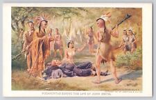 Postcard Jamestown Exposition Expo 1907 Pocahontas Saving John Smith Unposted picture