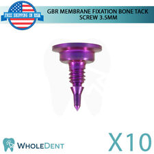 10x GBR Bo n Tack Screw 3.5mm Pin Titanium Membrane Fixation, Dental Tac picture